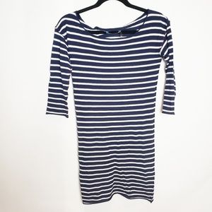 Alice + Olivia nautical stripe cotton tunic